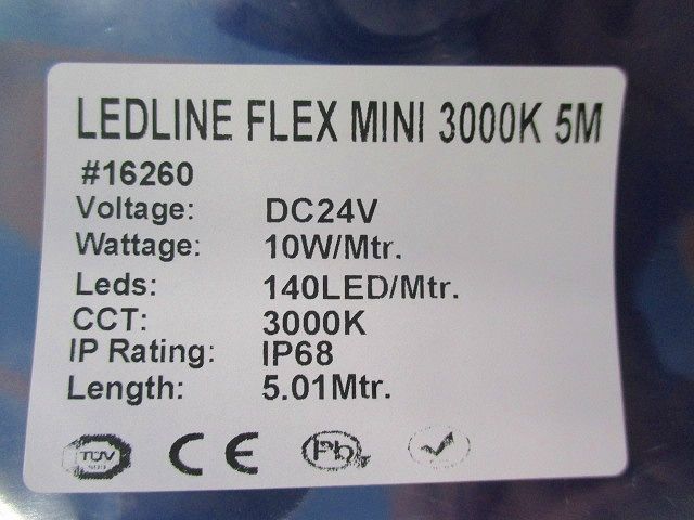 LEDLINE FLEX MINI 3000K 5M 型番不明