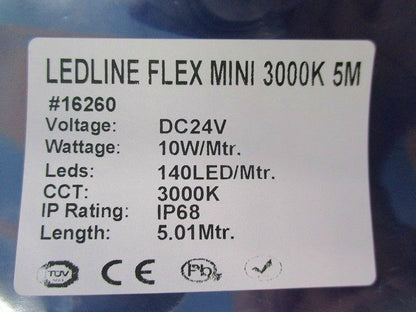 LEDLINE FLEX MINI 3000K 5M 型番不明
