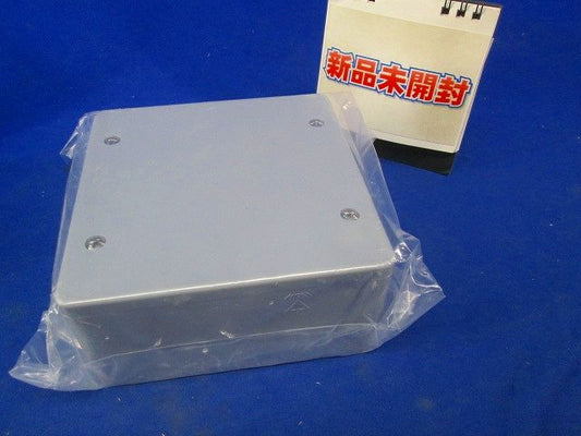 PVKボックス 防水型・ノック無 大形四角深型 グレー PVK-BLOP