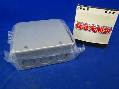 PVKボックス Fタイプ・深型・ノック付 グレー PVK-BLFN