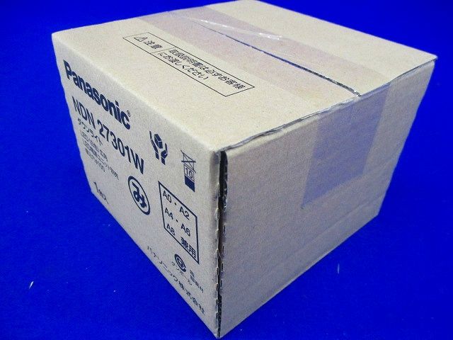 LEDダウンライト 本体 250形 φ100 ホワイト反射板 広角 白色 NDN27301W