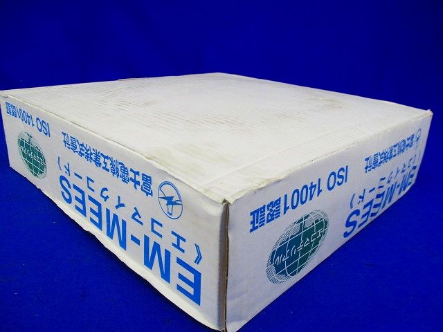 エコ電線(マイクロホン用耐燃性ポリエチレンコード)2心X0.75SQ 灰 100m EM-MEES 2CX0.75SQ