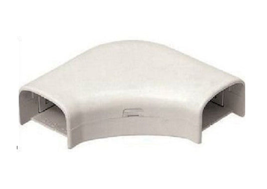 モールダクト付属品 ダクト曲ガリ 屋外・屋内兼用 ミルキーホワイト MDM-70M