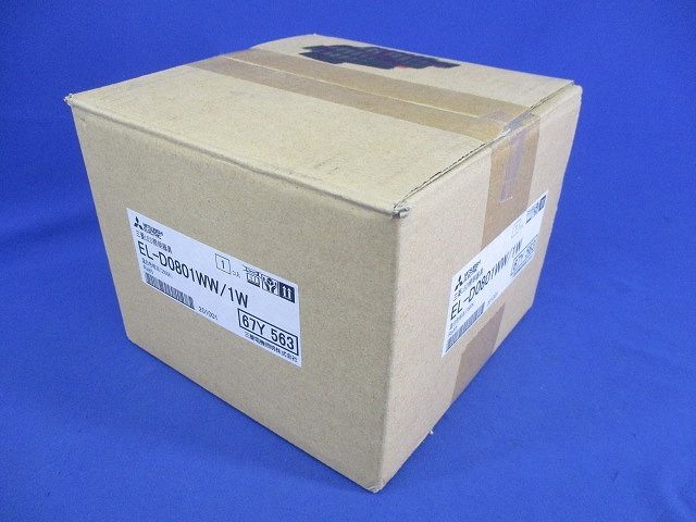 LEDダウンライトφ100(温白色)電源ユニット無 EL-D0801WW/1W