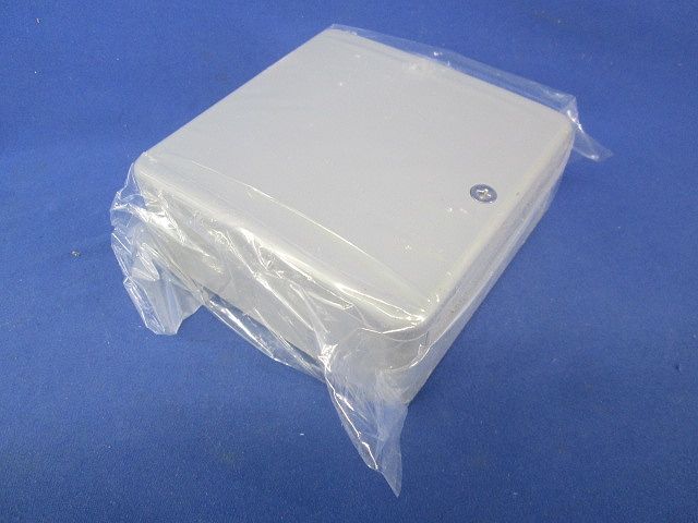 PVKボックス Fタイプ・浅型・ノック付 グレー PVK-AFN1