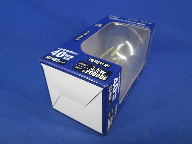 LED一般電球クリア 昼白色 LDA4N-GC40W-TM