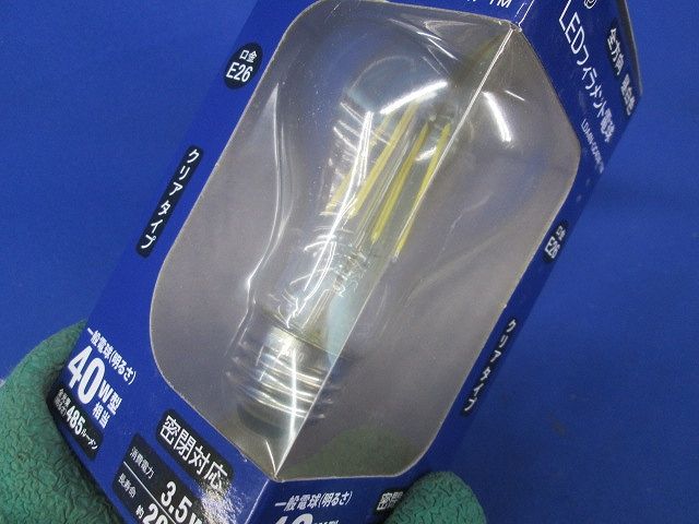 LED一般電球クリア 昼白色 LDA4N-GC40W-TM