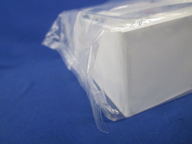 ニュー・エフモール付属品-露出ボックス(2個用・深型・ホワイト) SFBF22