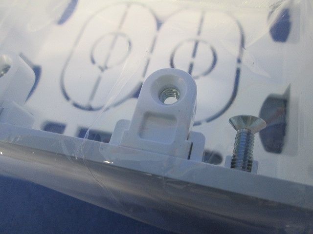 ニュー・エフモール付属品-露出ボックス(2個用・深型・ホワイト) SFBF22