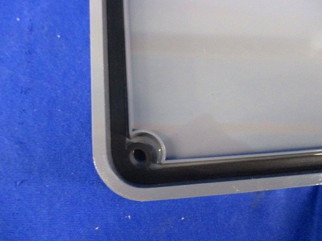 PB用防水カブセフタ300×300GHI(2枚入)(グレー) PB3030KGHW