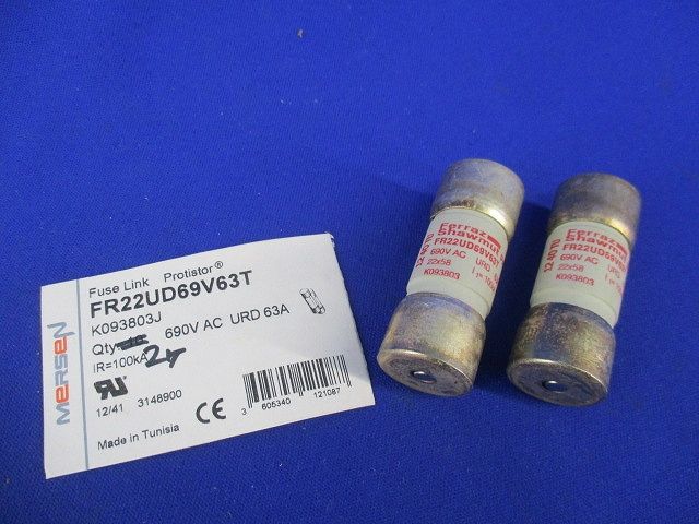 ヒューズ(2個入) FR22UD69V63T