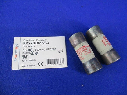 ヒューズ(2個入) FR22UD69V63