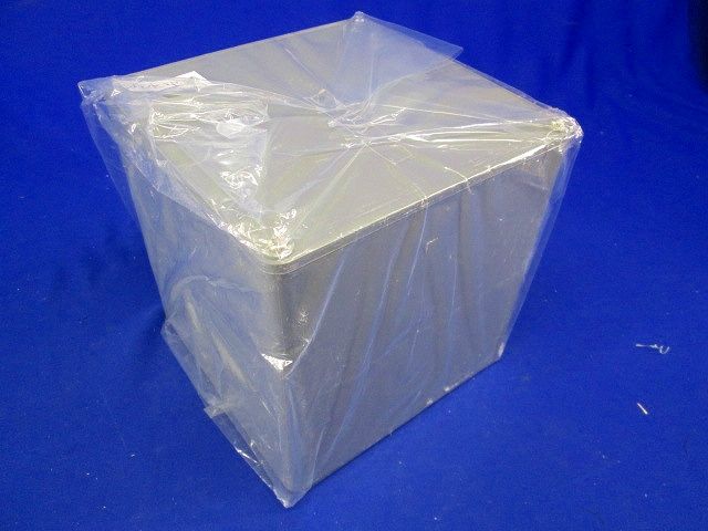 プルボックス 防水平蓋 グレー 200×200×200 PB202020BGHW