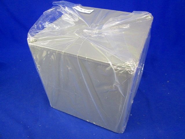 プルボックス 防水平蓋 グレー 200×200×200 PB202020BGHW