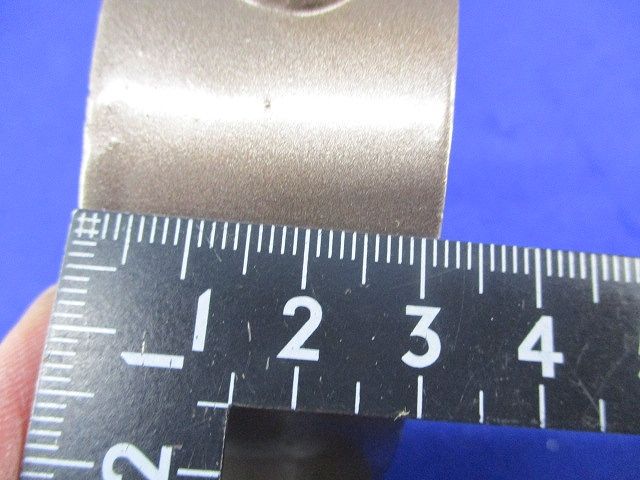 片フックバンド(サイズは写真よりご検討下さい)(7個入)(塗装ブラウン系) 型番不明