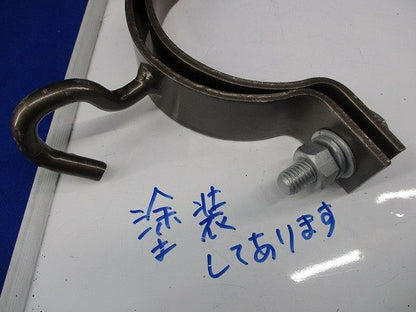 片フックバンド(サイズは写真よりご検討下さい)(7個入)(塗装ブラウン系) 型番不明