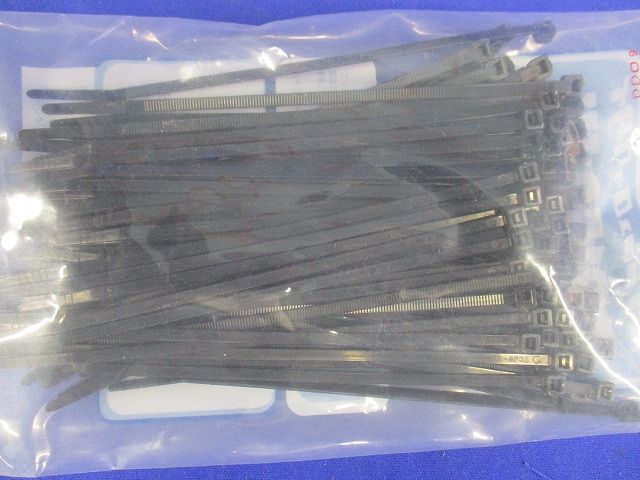 ＡＢタイ 幅3.5Ｘ長さ152ｍｍ 屋外用(100本入)ブラック AB150-W-100