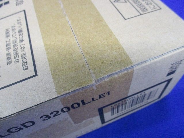 ベースダウンライトLED一体型 電球色 ホワイト 調光不可 LGD3200LLE1