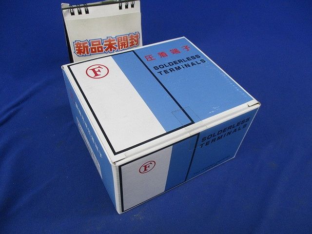 銅線用裸圧着端子(Ｒ型)60-10 100個入 R60-10-100