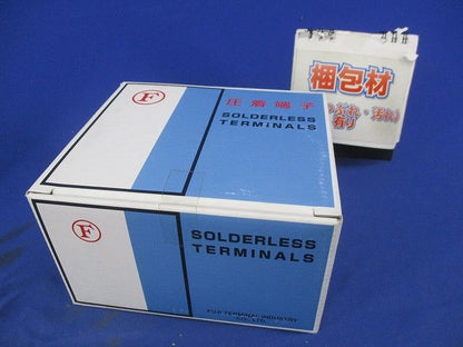 銅線用裸圧着端子(Ｒ型)60-10 100個入 R60-10-100