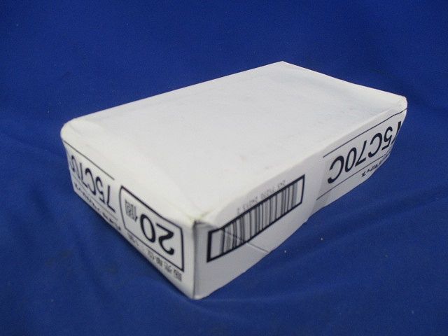 電線管支持クリップ パイラッククリップ 溶融亜鉛メッキ鋼板製 20個入 75C70C-20