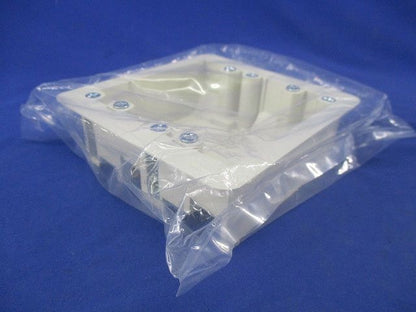 2ヶ用気密・遮音パネルボックス ミルキーホワイト SBP-2A