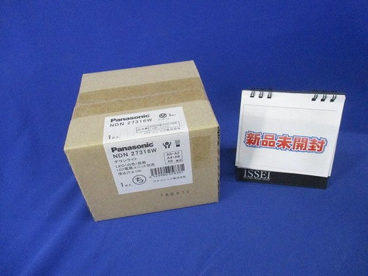 LEDダウンライト 本体のみ φ100 白色 電源ユニット別売 NDN27316W