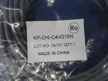 PCS 主幹用電流センサケーブル 15ｍ KP-CHI-C4VG15N