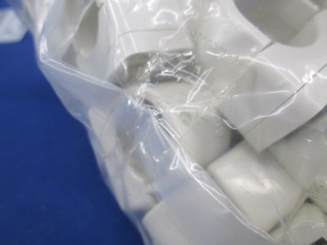 VE台付サドル 適合VE管16 ミルキーホワイト 50個入 SVE-16M-50