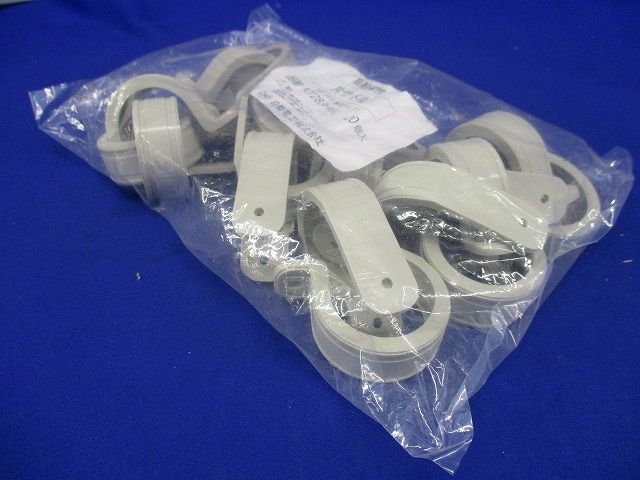 片サドル ビニル電線管付属品 アイボリー VE・PFS管28 20個入 KT28JHW-20
