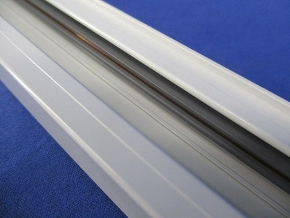 ライティングレール(切断品・約1.5m×2)(白)傷・汚れ有 LD0213T