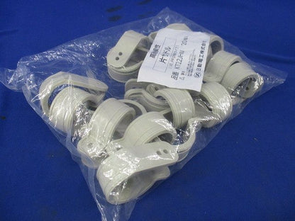 片サドル ビニル電線管付属品 アイボリー VE・PFS管22(20個入) KT22JHW-20