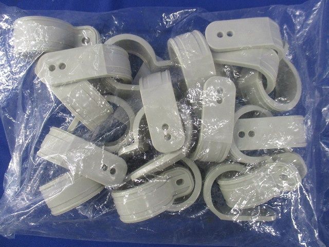 片サドル ビニル電線管付属品 アイボリー VE・PFS管22(20個入) KT22JHW-20