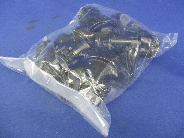 PF管用コネクタ 黒 10個入 FPK-28YK-10