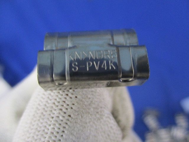 PVラック 一般形鋼用ケーブル金具(ステンレス)(38個入) S-PV4K