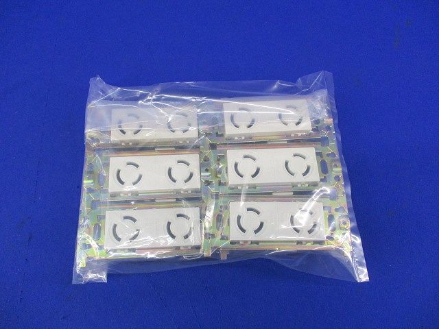 引掛埋込ダブルコンセント(6個入)(汚れ有) WF2312