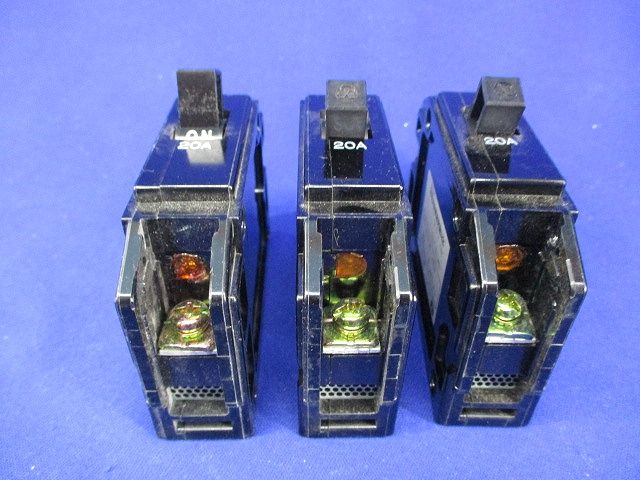 ノーヒューズブレーカ1P20A(3個入) NL51R-20M