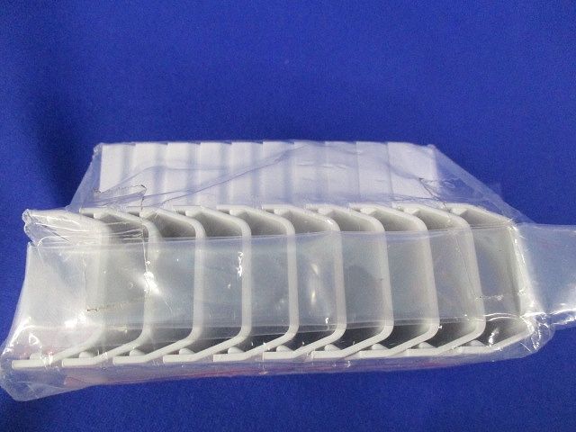 プラモール付属品曲ガリ 3号 カベ白 10個入 MLM-3W-10