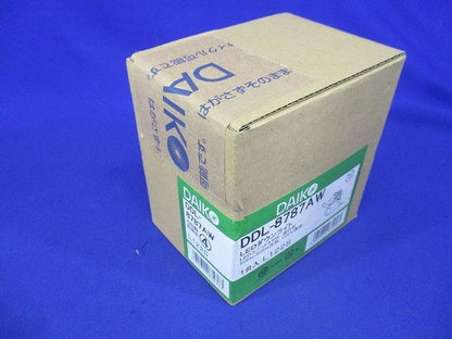 ダウンライト(軒下兼用) LED 5.2W 温白色 LED内蔵 調光器併用不可 φ100 DDL-8787AW