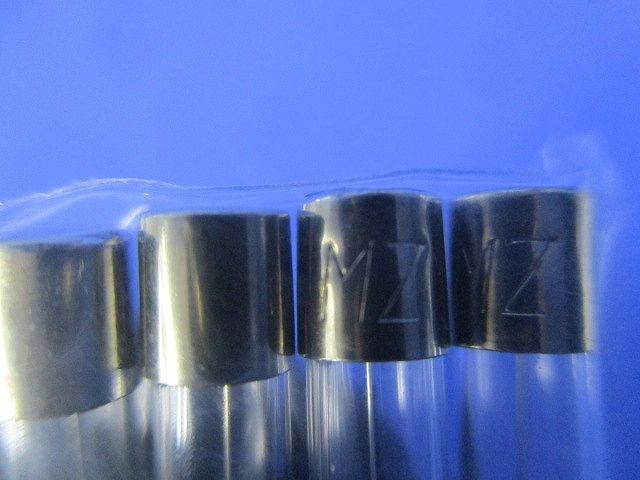 ガラス管ヒューズ6A(5個入×48計240個入) 型番不明