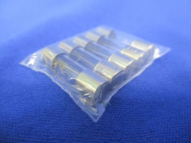 ガラス管ヒューズMZ6A(5個入×49計245個入) 型番不明
