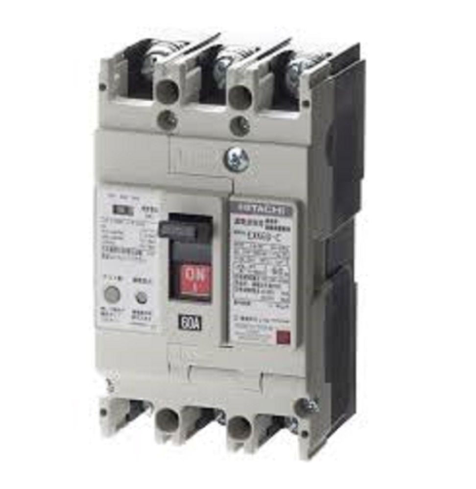 一般用漏電遮断器 経済形(漏電ブレーカ) 定格感度電流30mA EXK60-C 3P15A