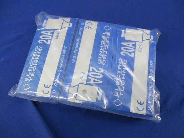ヒューズ(5個入×3計15個入) 20A500V