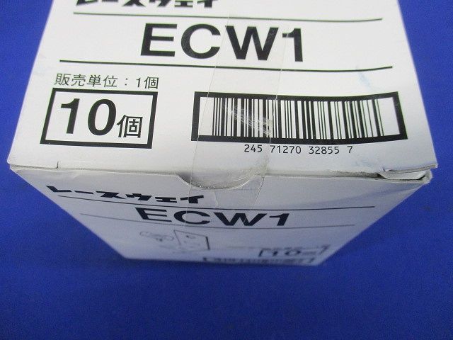壁面取付用 エンドキャップ 30型・45型 １０個入 ECW1-10