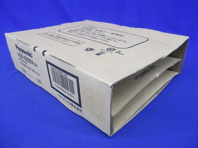 天井埋込型LEDダウンライト 温白色 LED/電源ユニット内蔵φ125 調光不可 ホワイト LGD6200VLE1