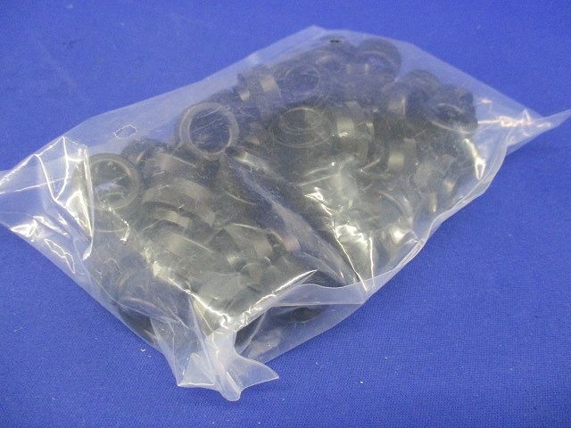 KM型附属品 ブッシング ケイフレックスの管端保護(樹脂製) 黒色 ５０個入 KBI16-50