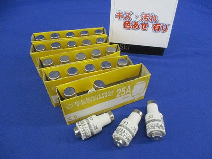ヒューズ(5個入×5計25個入) 25A500V