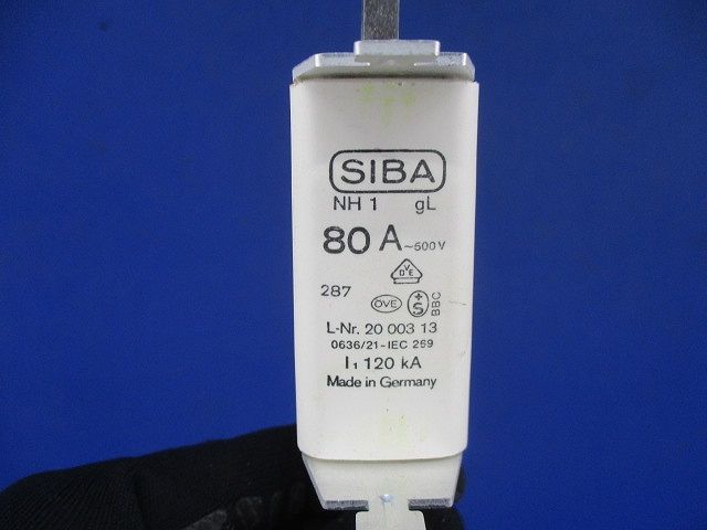 ヒューズ(3個入) 80A500V