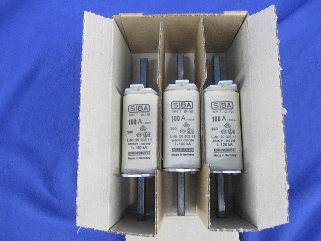 ヒューズ(3個入) 100A500V