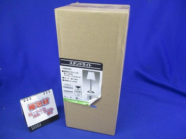 読書用小型電気スタンド アンティーク風スタンドE17布セードクローム ランプ付き Y07SDW60X02CHW